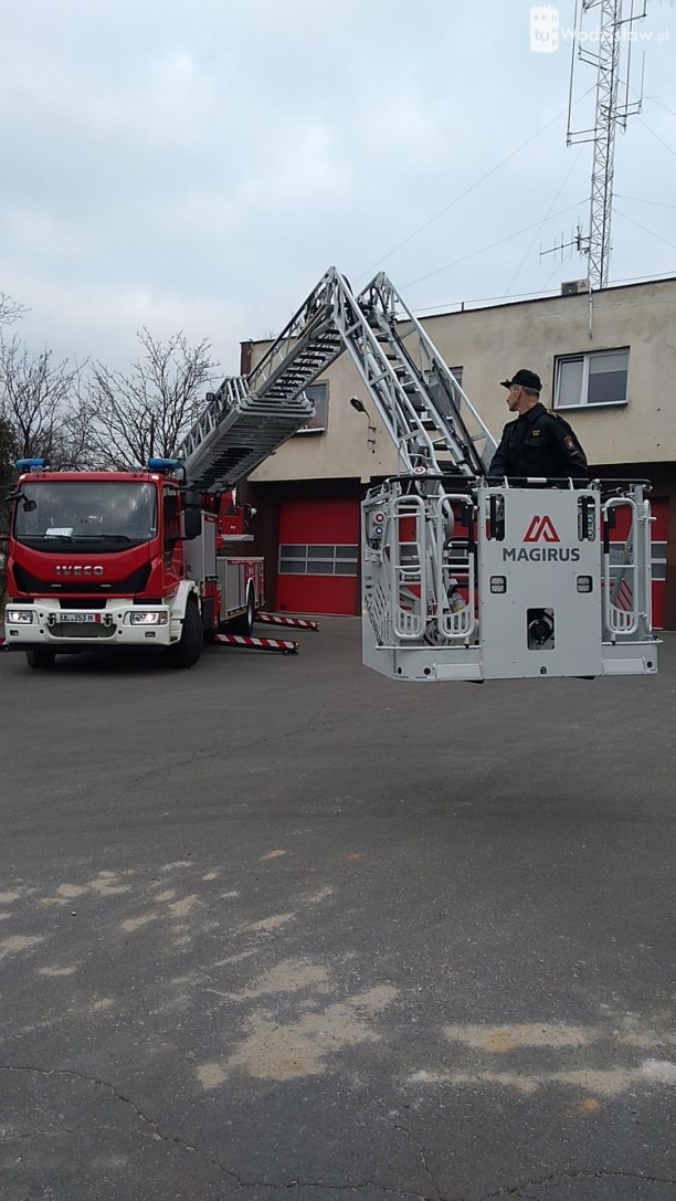 Strażacy mają nową drabinę za 3,4 mln zł! (zdjęcia, wideo), Tomasz Raudner
